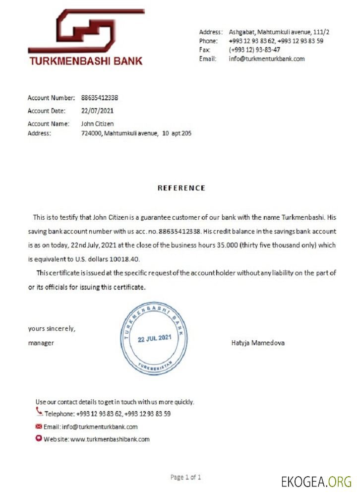 Turkménistan , Turkmenbashi , reference